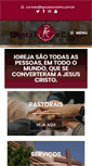 Mobile Screenshot of igrejasantarita.com.br